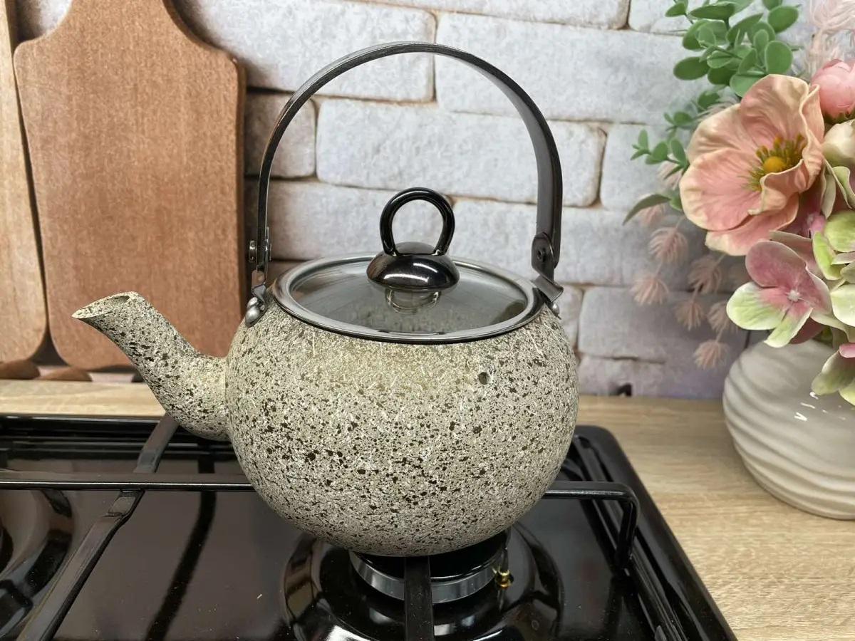 Чайник OMS Collection 8212-S 1 л Sandy Beije (85229) - фото 4