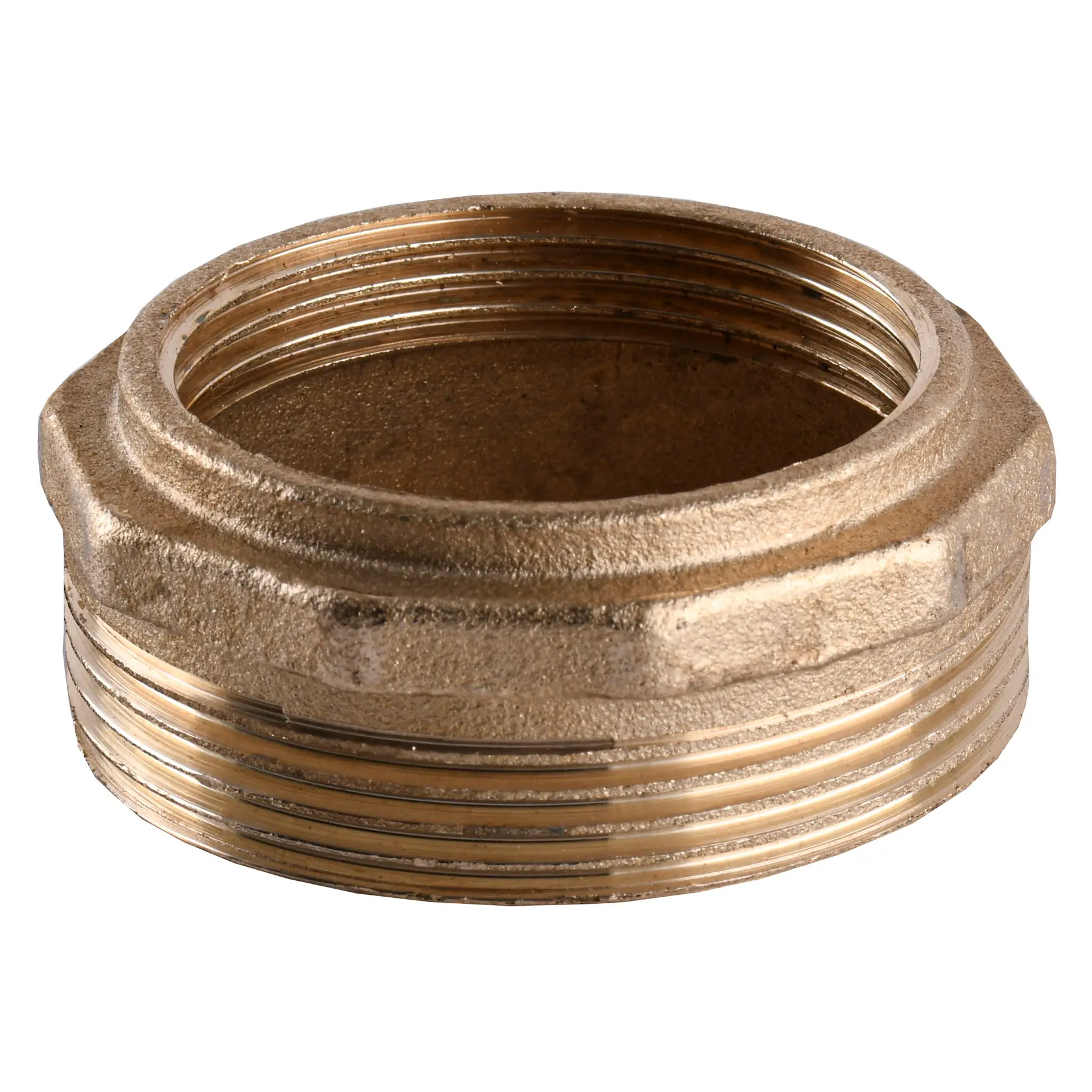 Футорка латунная 2″ЗРх1 1/2″ВР литейная (728Б)