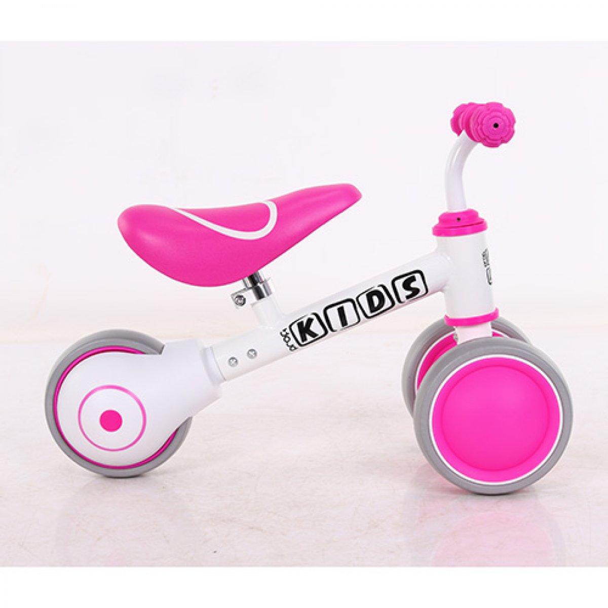 Беговел детский PROFI KIDS М 5461-5 EVA White/Pink - фото 2