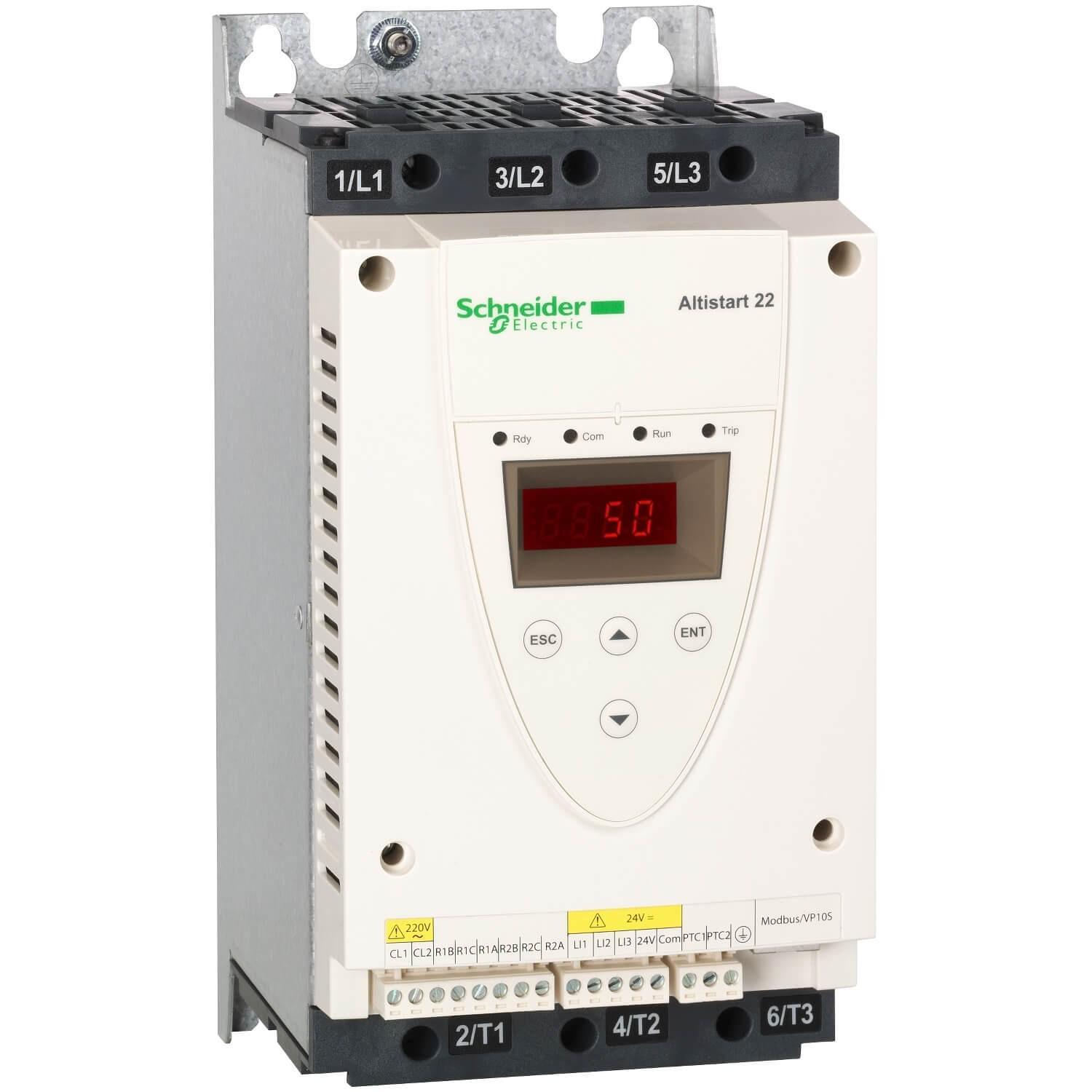 Пристрій плавного пуску Schneider Electric ATS22 32A 230-440V (ATS22D32Q) Пристрій плавного пуску Schneider Electric ATS22 32A 230-440V (ATS22D32Q)