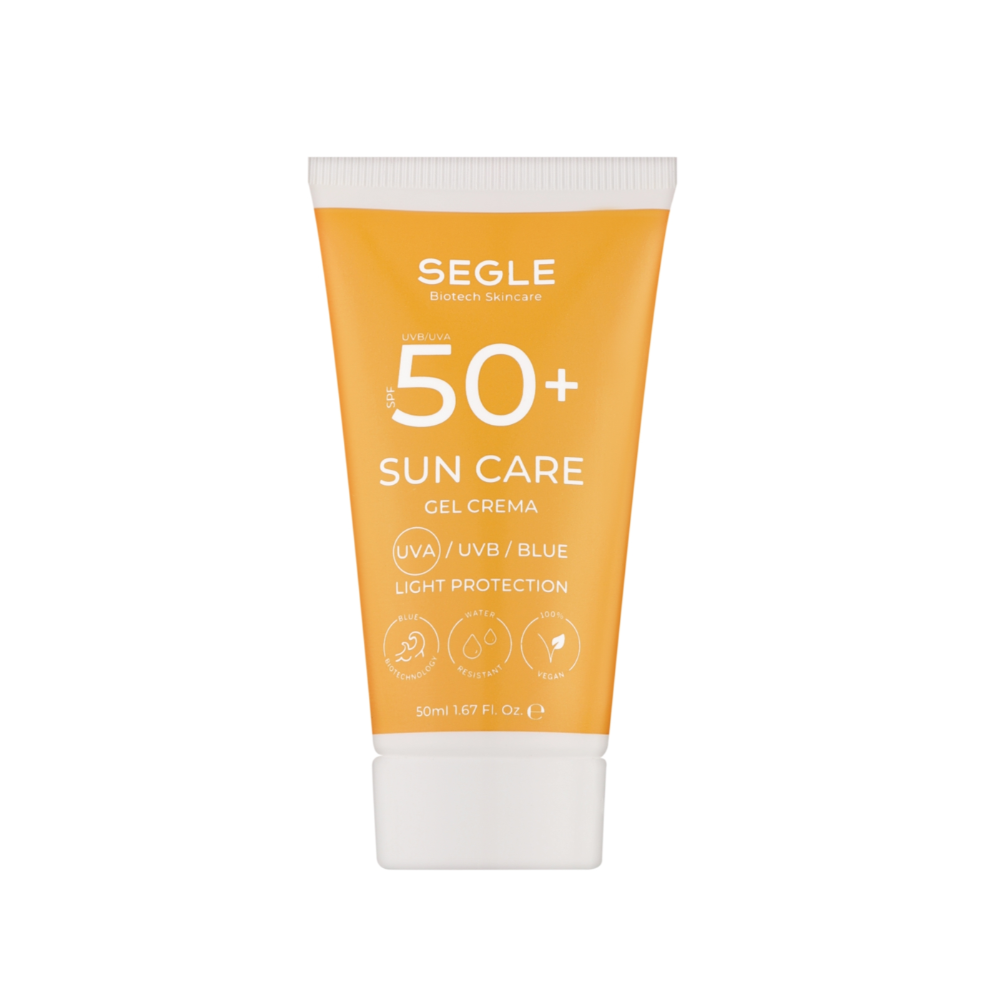 Сонцезахисний крем-гель для обличчя Segle Sun Care Cream SPF 50plus 50 мл Сонцезахисний крем-гель для обличчя Segle Sun Care Cream SPF 50plus 50 мл