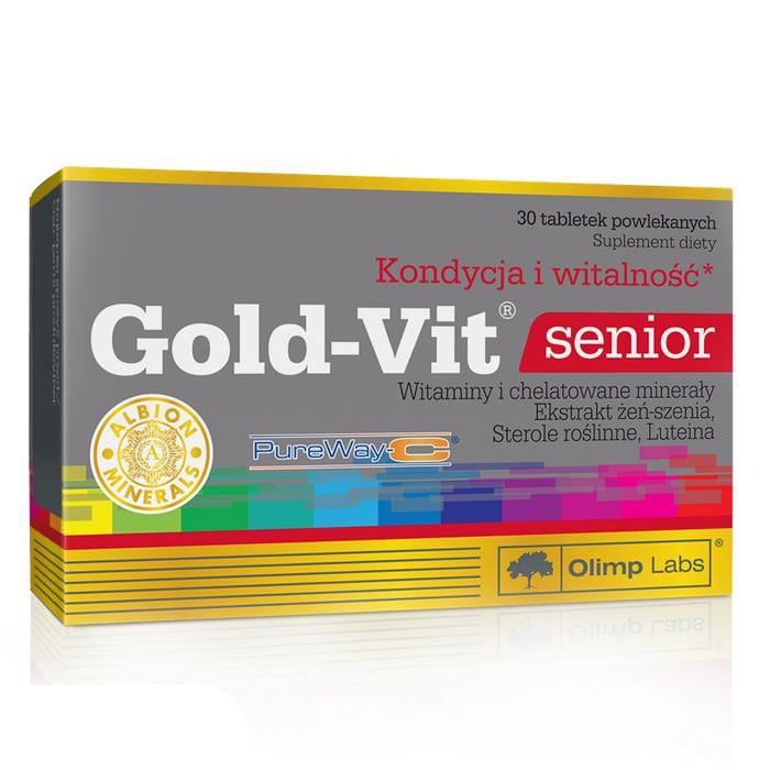 Вітаміни Olimp Gold-Vit Senior для літніх людей 30 tabs