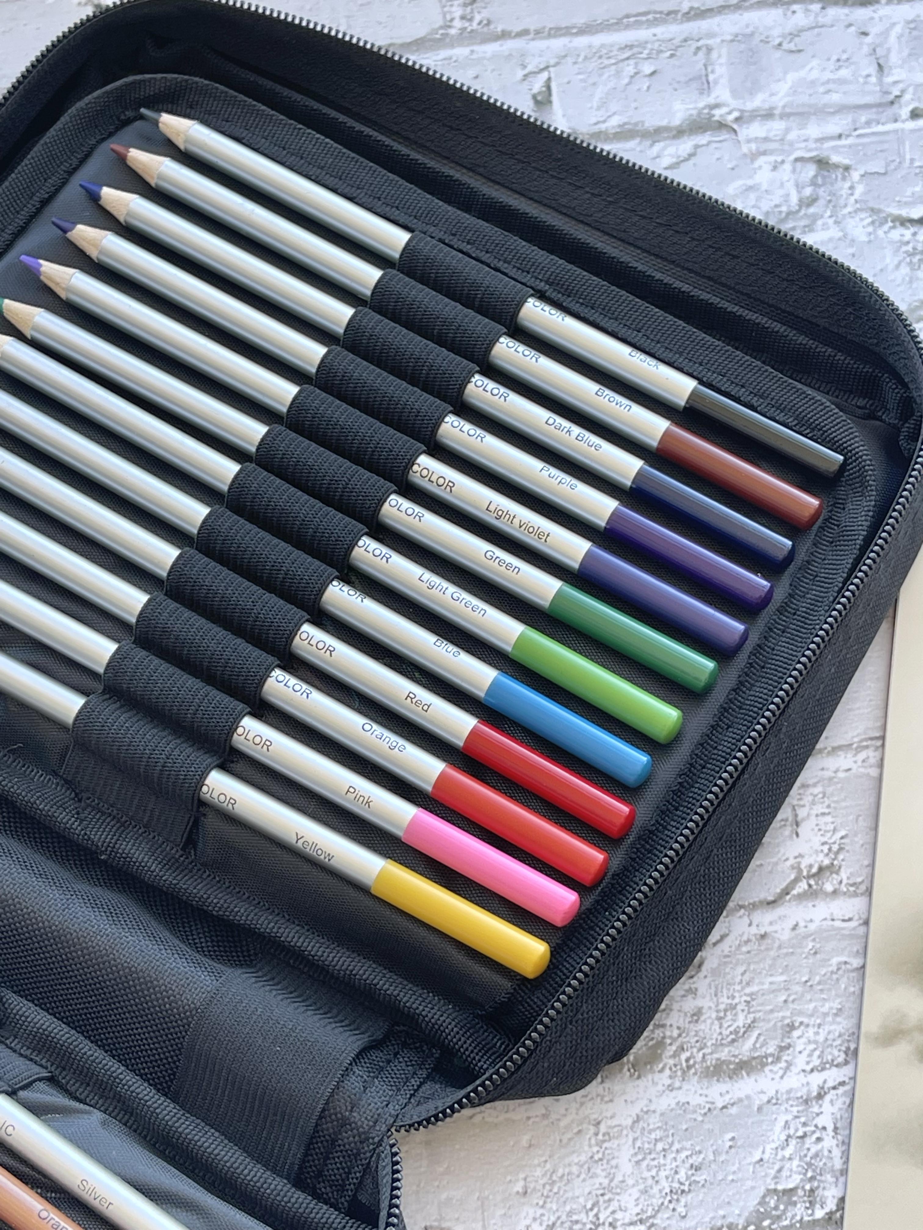 Карандаши цветные Art Planet черепаха 73 предмета в нейлоновом чехле - фото 8 Карандаши цветные Art Planet черепаха 73 предмета в нейлоновом чехле - фото 8