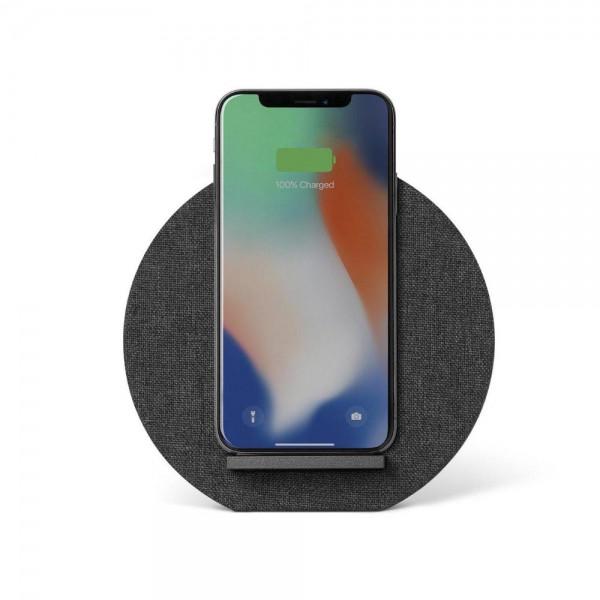 Беспроводное зарядное устройство Native Union Dock Wireless Charger Fabric, Slate