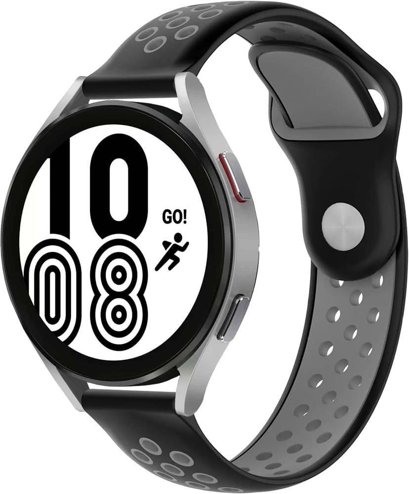 Ремешок Sport для Galaxy Watch 4 44 мм Black Grey (23500-53)