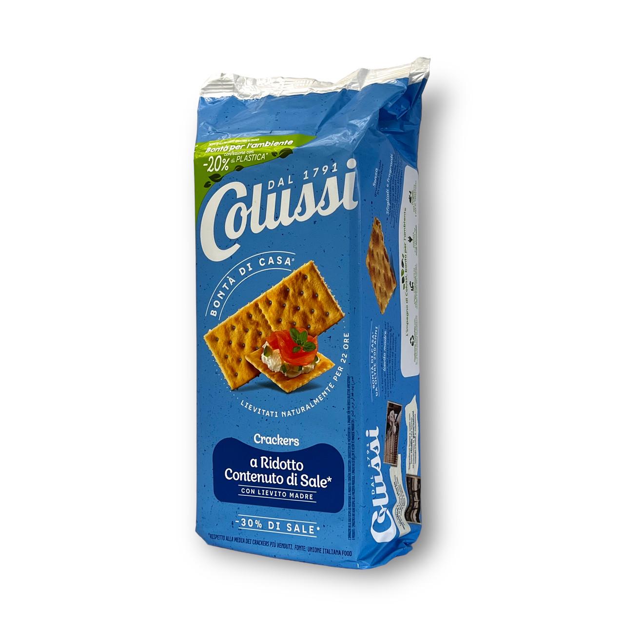 Крекер COLUSSI crackers aridotto contenutto di sale 500 г (1635908452) - фото 2