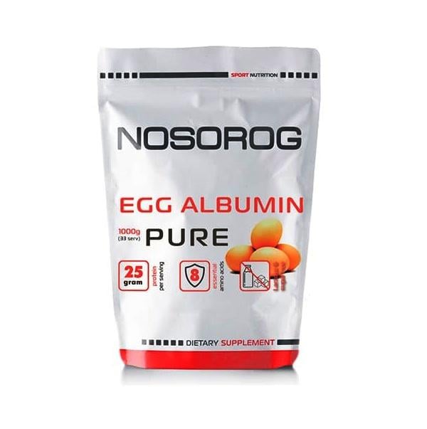 Протеин Nosorog Nutrition Egg Albumin 1000 g /33 servings/ Pure