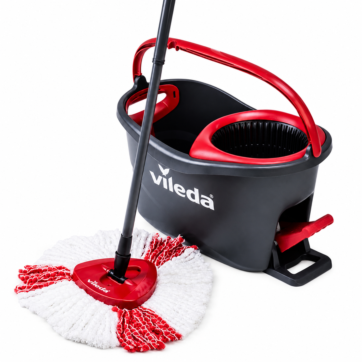 Набор для уборки Vileda TURBO 2в1 Microfibre с ведром и отжимом (163422)