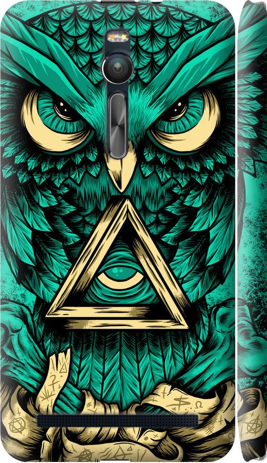 Чехол на Asus Zenfone 2 ZE551ML Сова Арт-тату (3971c-122-42517)