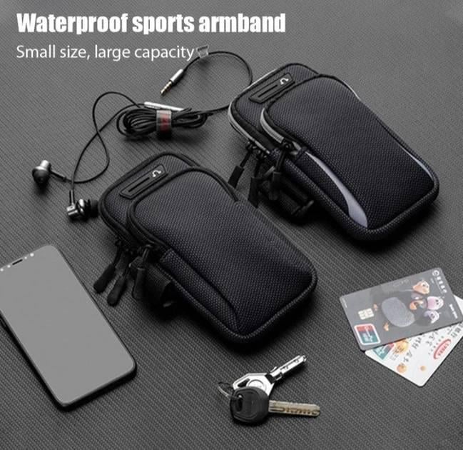 Сумка для смартфона на руку Black/Gray (00182) - фото 3 Сумка для смартфона на руку Black/Gray (00182) - фото 3