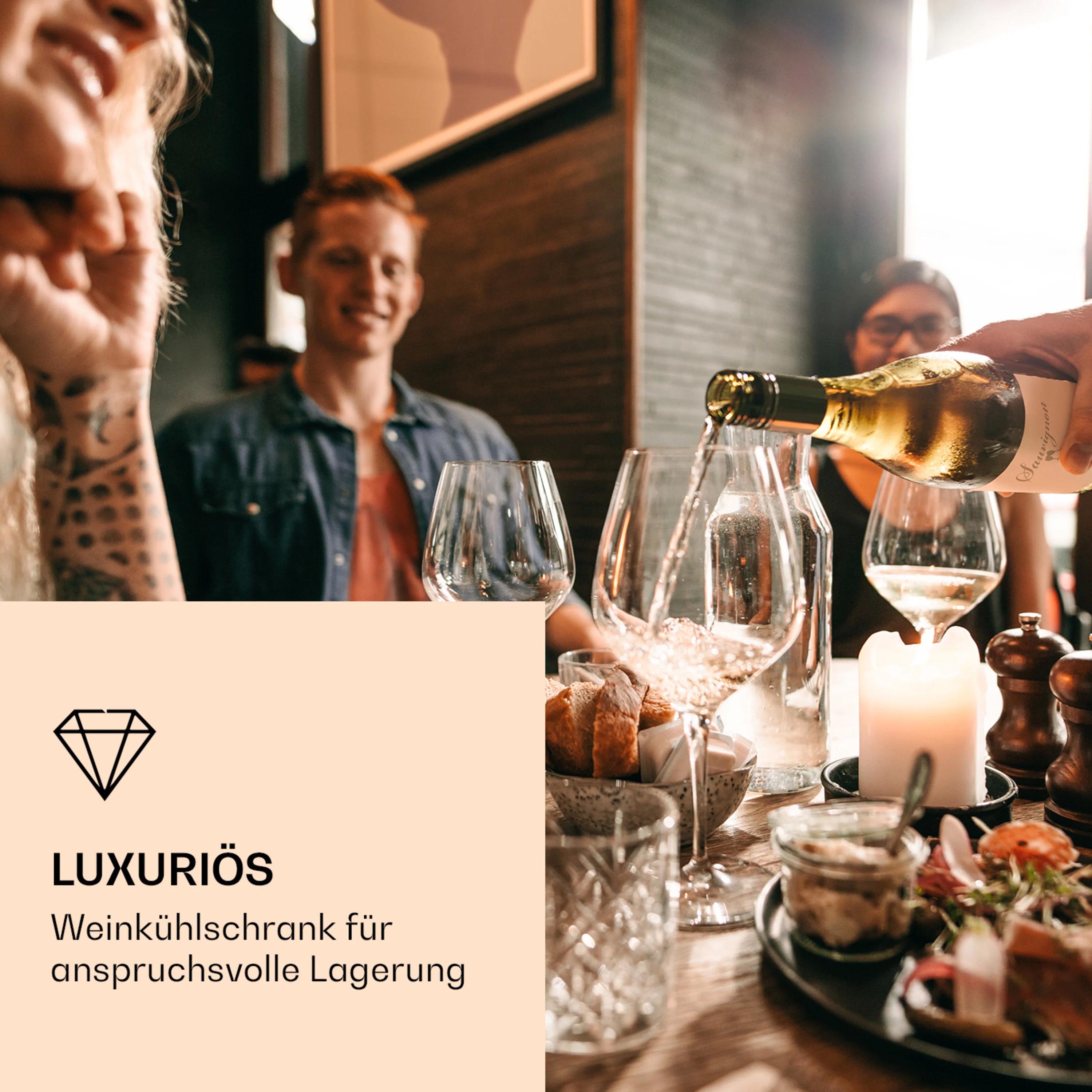 Холодильник вбудований винний Klarstein Vinovilla 7 Built-in Uno (10036179) - фото 6