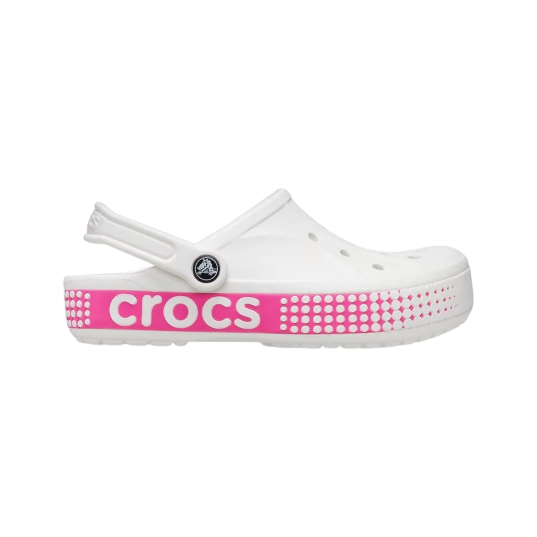 Сабо Crocs BAYABAND Logo Motion White M5-W7 р. 37 23,3-24 см Білий (32156296)