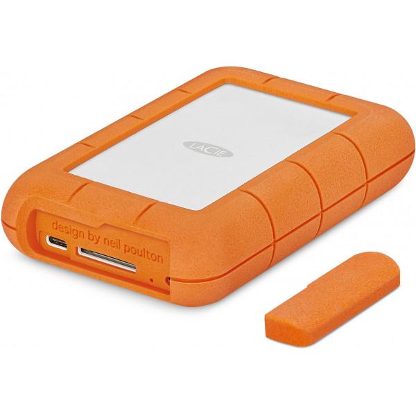 Жесткий диск LaCie USB-C 4TB (STGW4000800) Rugged RAID Pro, Orange