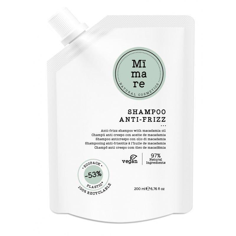 Шампунь разглаживающий с маслом макадамии Mimare Anti-Frizz Shampoo 200 мл