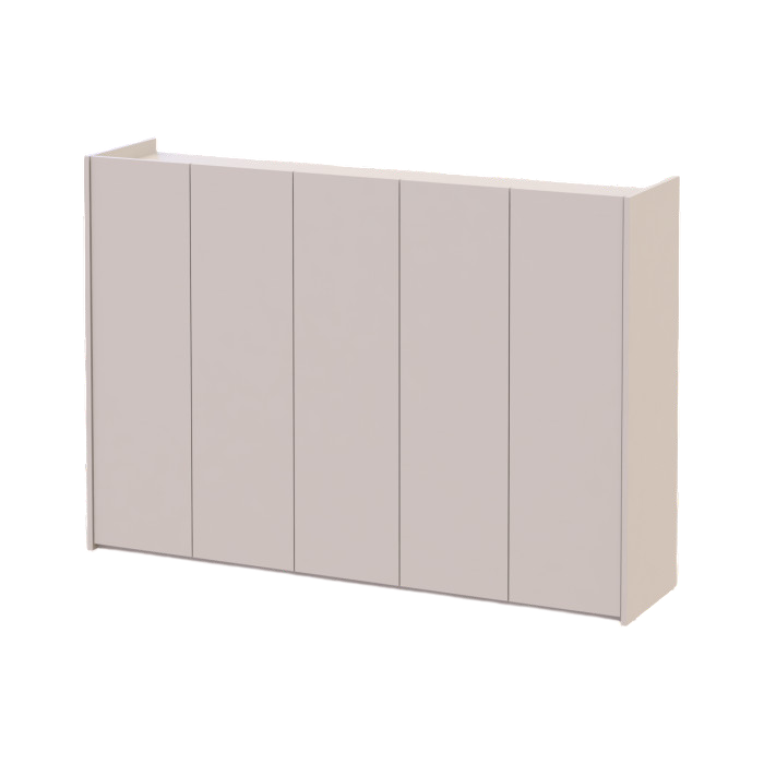 Тумба для обуви Doros Кассель 5 ДСП 159х40х110 см Кашемир (41516217)