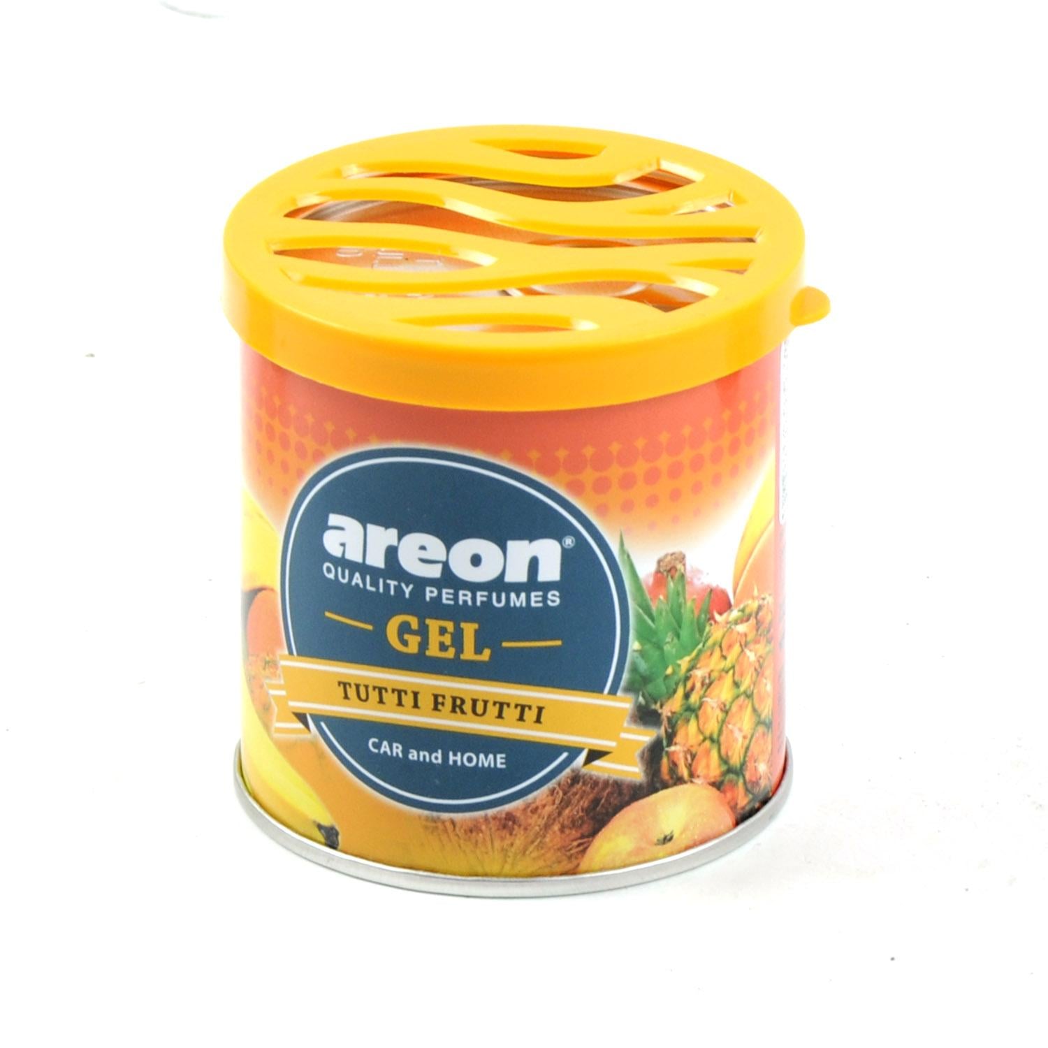 Гель-освіжувач консерва 80 г Areon GEL - Tutti-Frutti (348807)