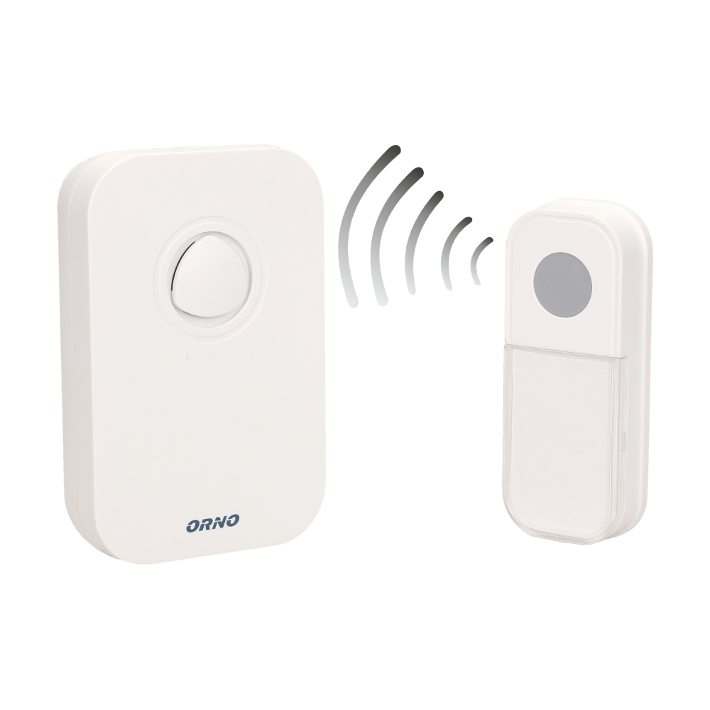 Дзвінок бездротовий ORNO FADO DC OR-DB-KF-134 36-тонний Білий - фото 2 Дзвінок бездротовий ORNO FADO DC OR-DB-KF-134 36-тонний Білий - фото 2