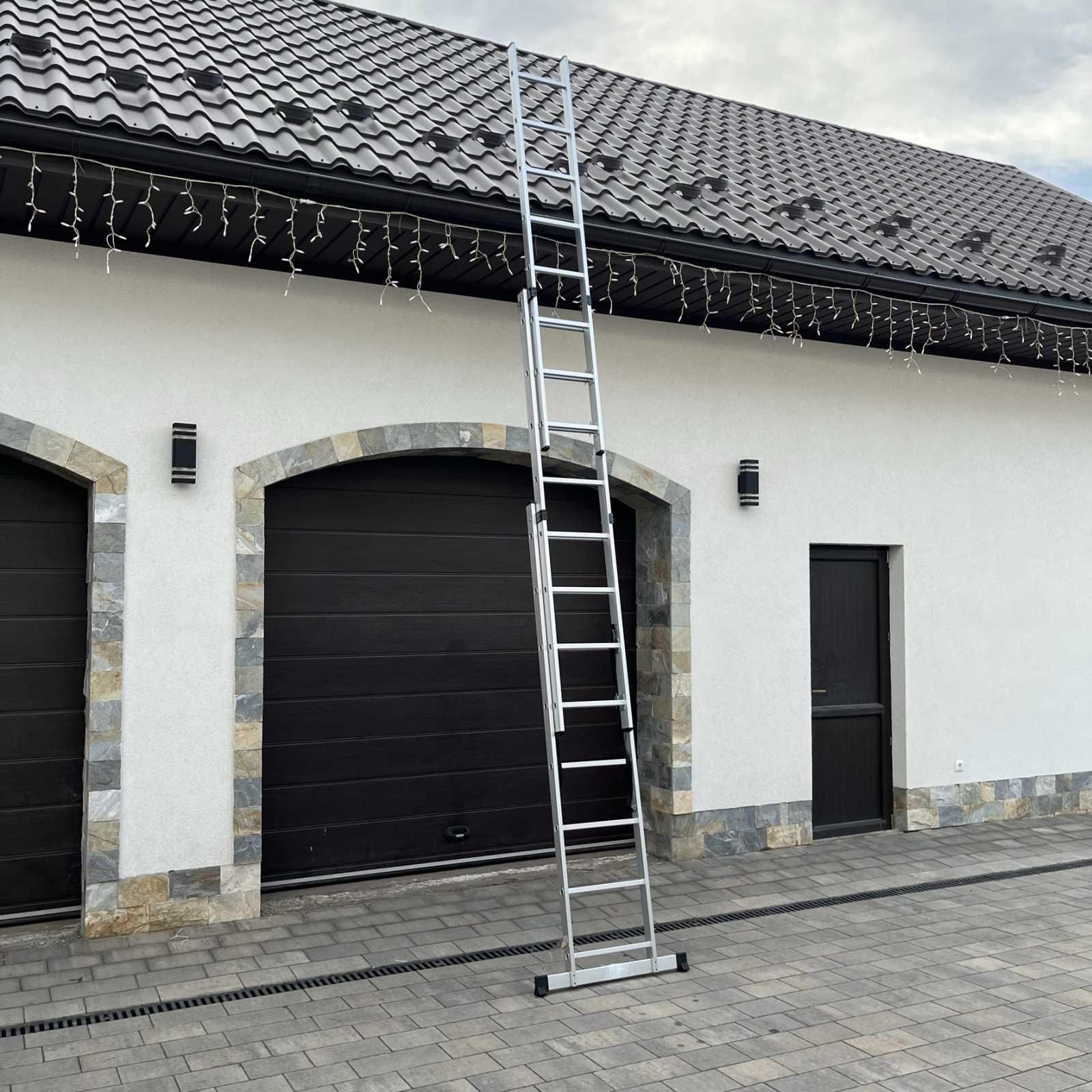 Лестница алюминиевая Higher универсальная раскладная 3х8 (10174477) - фото 8 Лестница алюминиевая Higher универсальная раскладная 3х8 (10174477) - фото 8