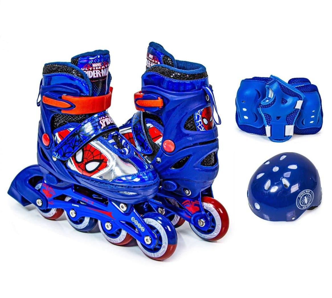 Комплект роликов Spider Man Dark р. 35-38 Blue (2111098456) Комплект роликов Spider Man Dark р. 35-38 Blue (2111098456)