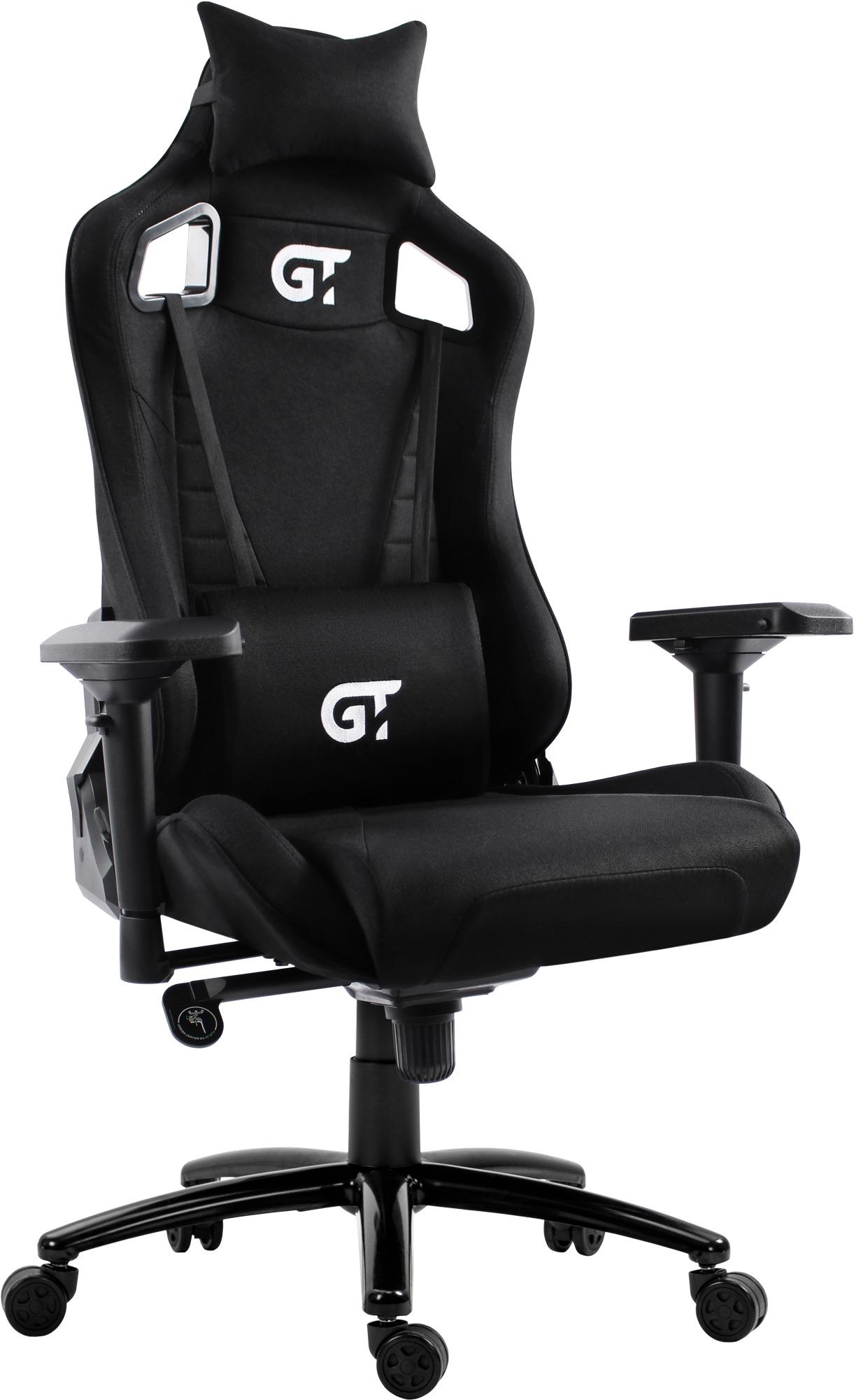 Кресло геймерское GT Racer X-5113F Fabric Black - фото 2