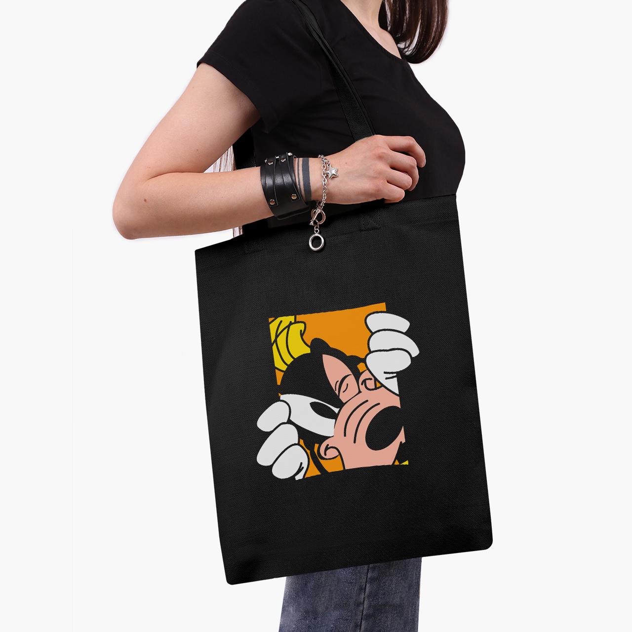 Эко сумка шоппер Goofy Looney Tunes 41x35 см Черный (9227-2878-BKZ)