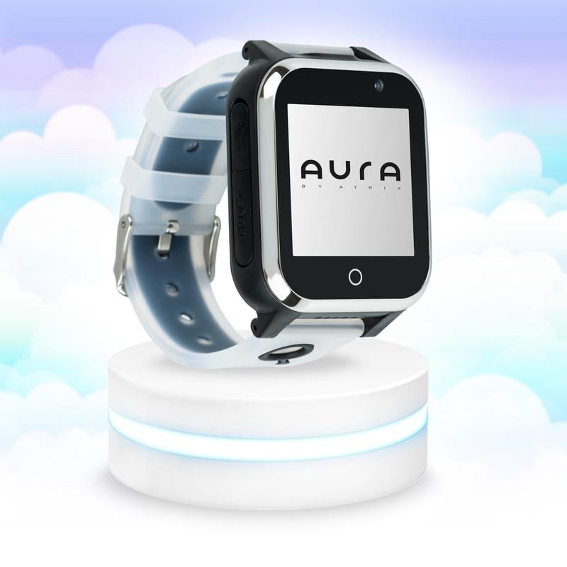 Смарт-годинник дитячий Aura A100 Tracker/Wi-fi Black - фото 3