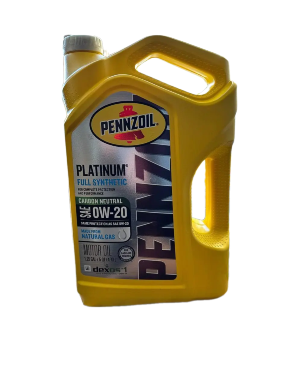 Масло Pennzoil Platinum 0W20 Full Syntetich 5 кварт 4,73 л