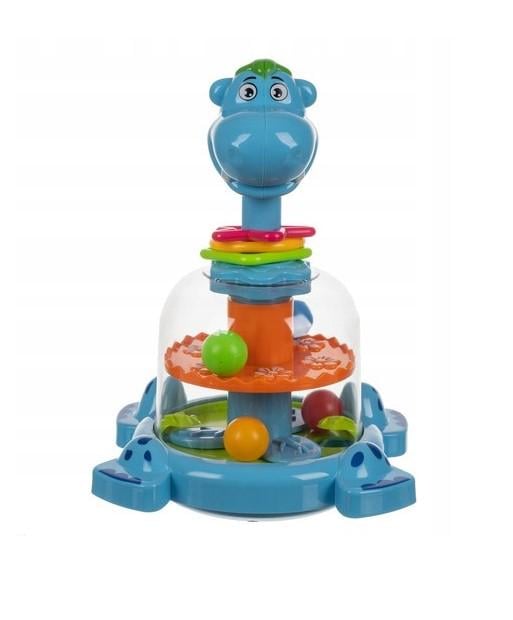 Игрушка юла бегемот интерактивная (24643)