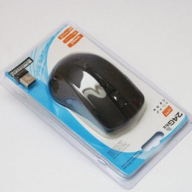 Комп'ютерні мишки Mouse Wireless-DPI 2.4G бездротова Чорний (460406ce) - фото 7 Комп'ютерні мишки Mouse Wireless-DPI 2.4G бездротова Чорний (460406ce) - фото 7