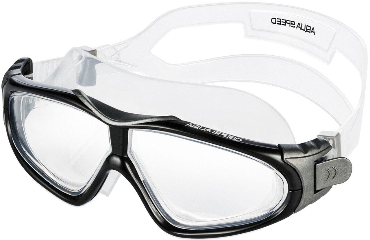 Очки-маска для плавания Aqua Speed SIROCCO 3948 042-26 Черный/Серый (5908217639486) Очки-маска для плавания Aqua Speed SIROCCO 3948 042-26 Черный/Серый (5908217639486)