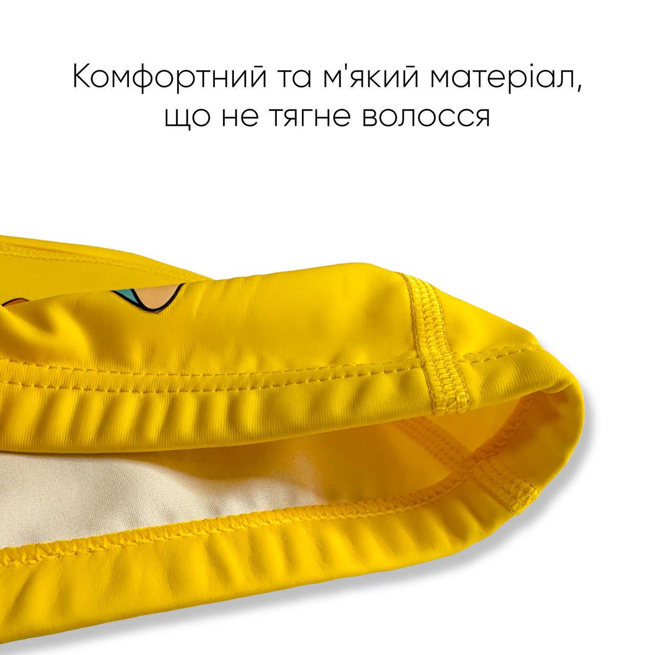 Шапочка для плавания детская Renvo Orta JR OSFM Желтый (1SC400-08) - фото 3