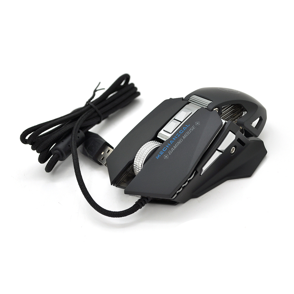 Компьютерная мышка проводная iMice T96 7 кнопок 7200 DPI с подсветкой и программируемыми кнопками (19210)