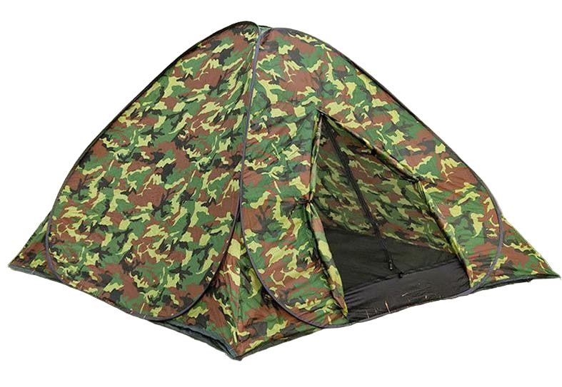 Палатка-автомат Сamping LION CT-2025 с автоматическим каркасом трехместный для туризма Зеленый (9b52bd8e)