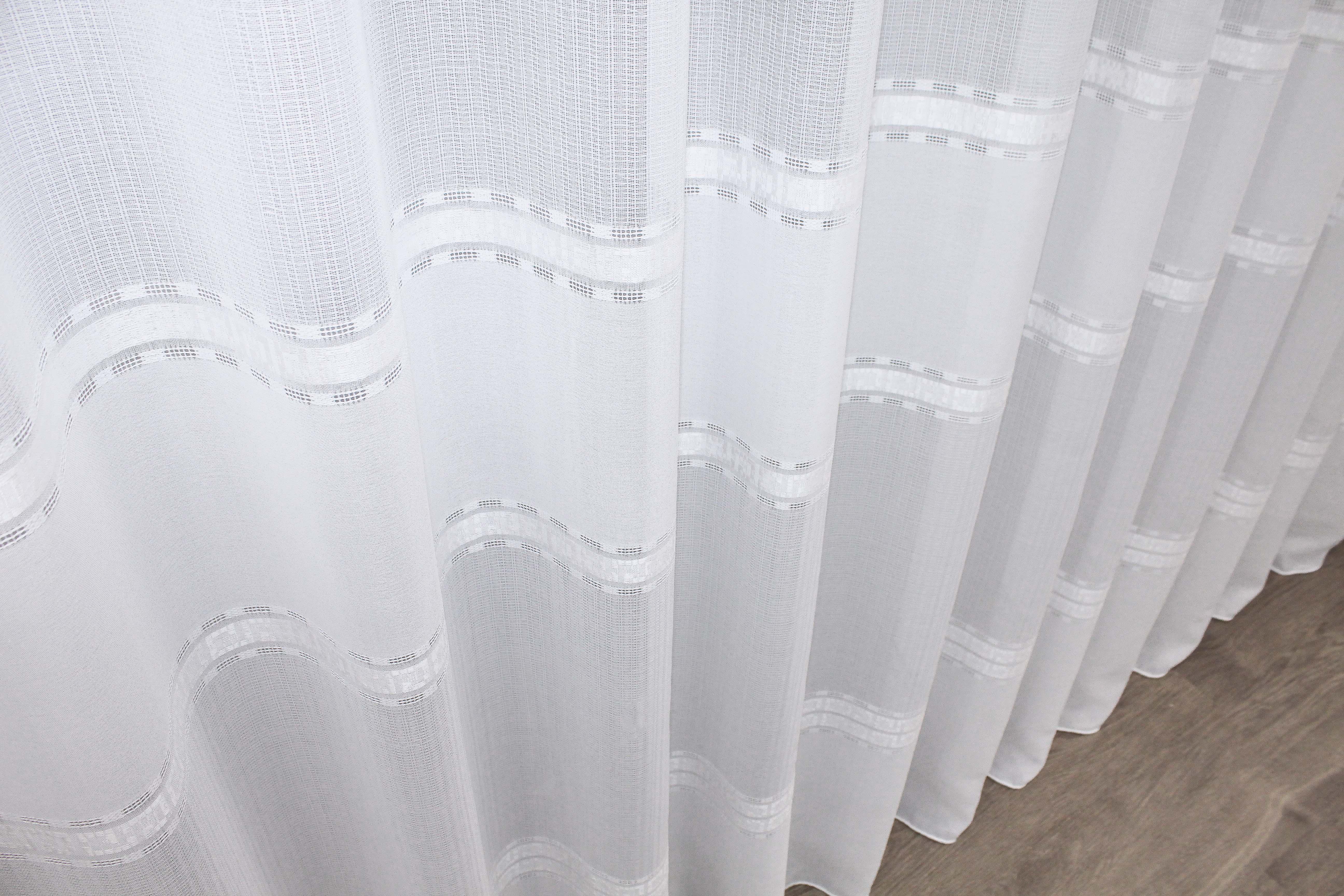 Тюль VR-Textil 1357т Мережка льон 300х270 см Білий (42-0083) - фото 8 Тюль VR-Textil 1357т Мережка льон 300х270 см Білий (42-0083) - фото 8