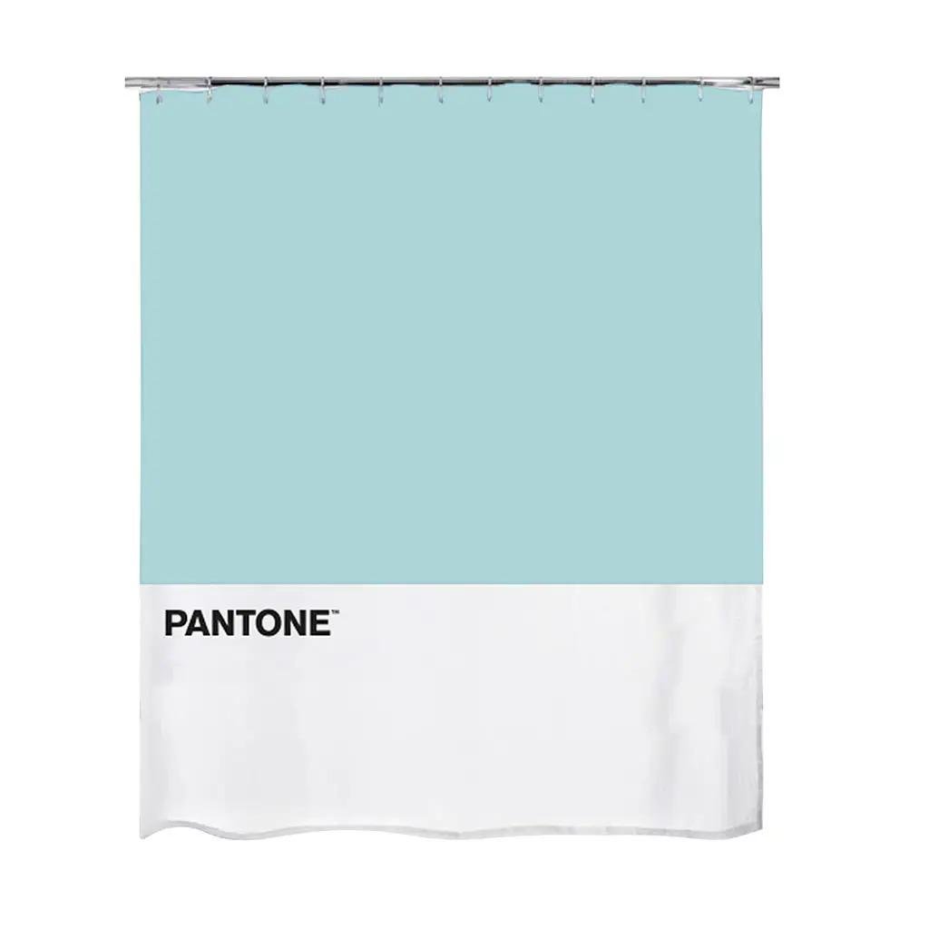 Шторка для ванної кімнати Balvi Pantone 180х200 см Блакитний (1009461-LightBlue) - фото 1