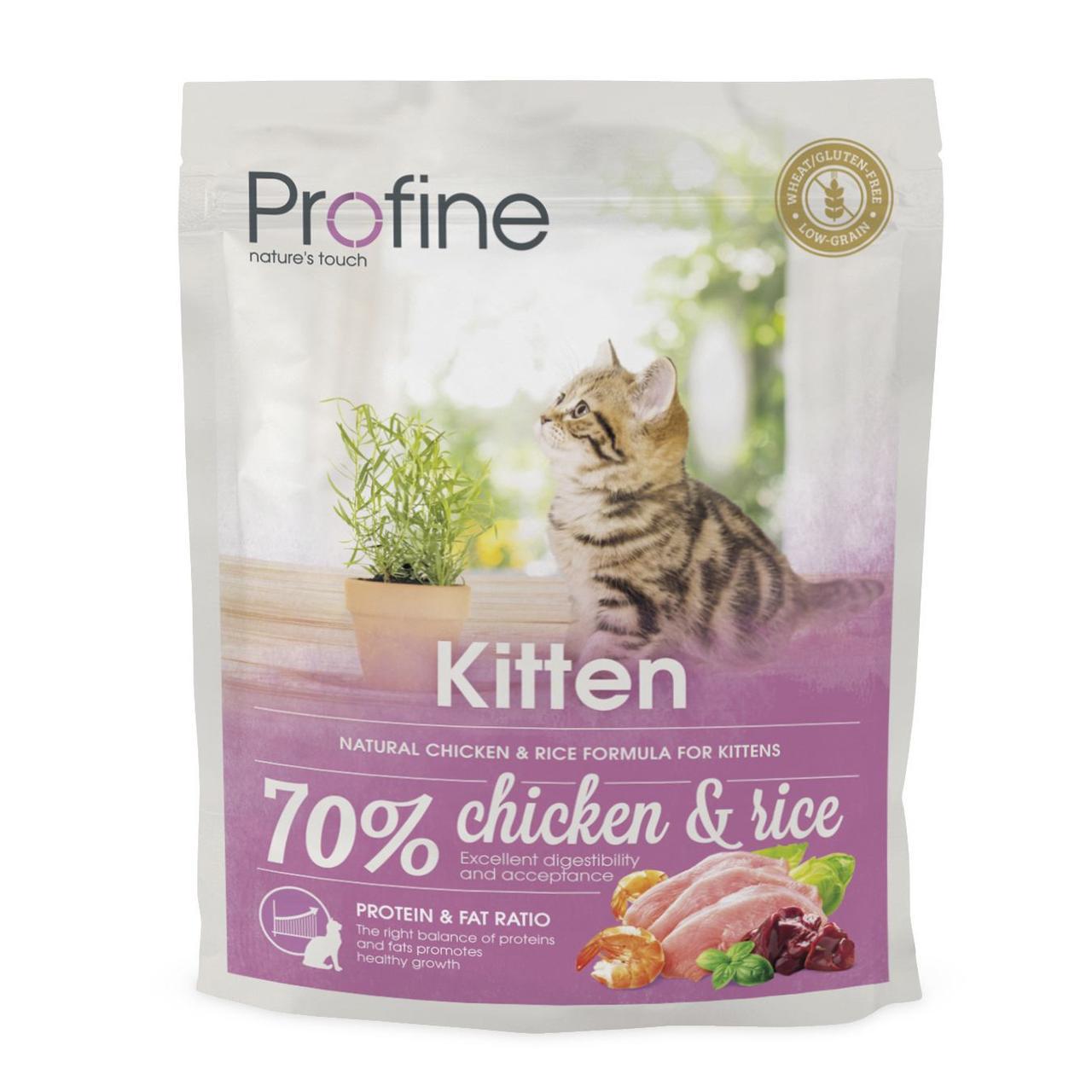 Корм сухой для котят Profine Cat Kitten с курицей 300 г (11236975)