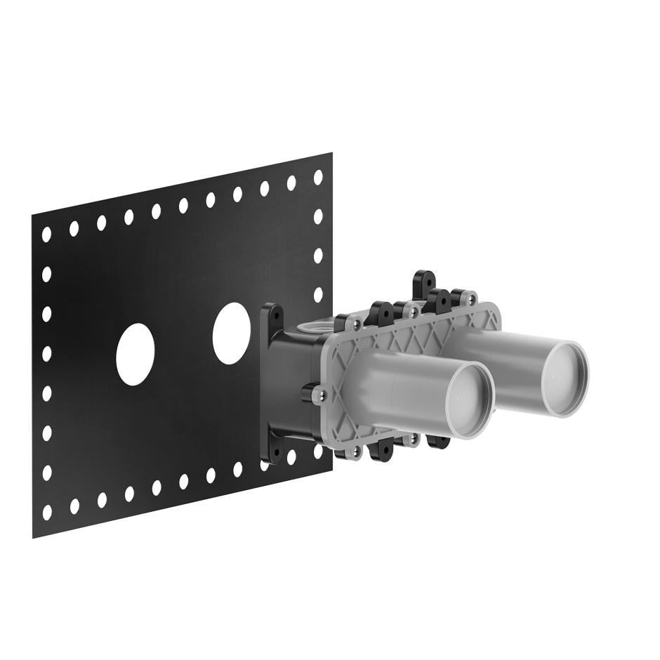 Часть встраиваемая Gessi Inciso для смесителя с изливом шлифованная сталь (54198-239)