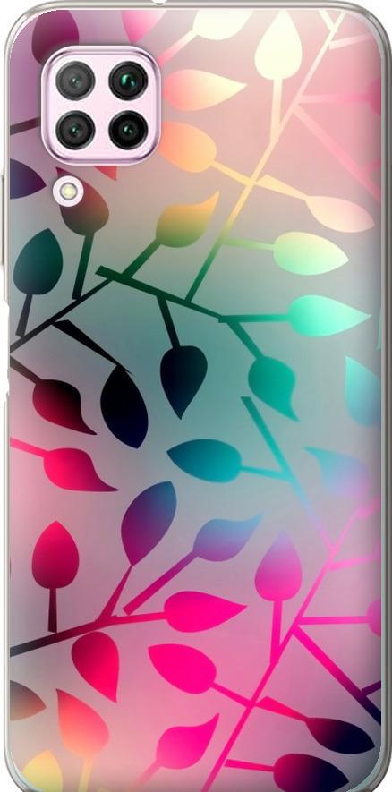 Чехол на Huawei Nova 6SE Листья (2235u-1823-42517)