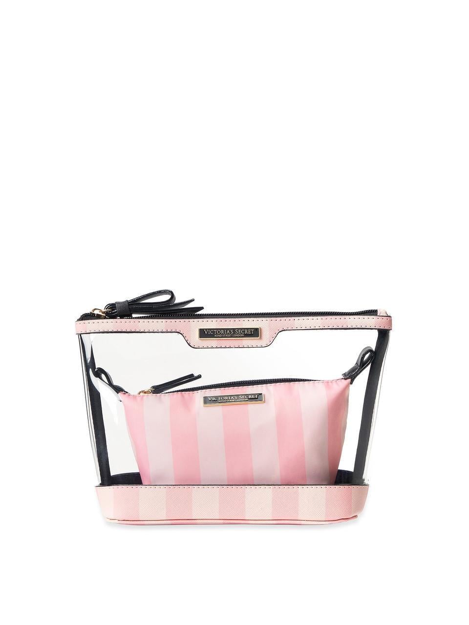 Набор косметичек Victoria Secret Iconic Stripe Makeup 2 шт. (2260171620) Набор косметичек Victoria Secret Iconic Stripe Makeup 2 шт. (2260171620)