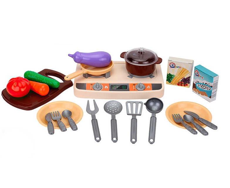 Набор игровой Кухня Technok Toys Звук подсветка пар Multicolor (91711)