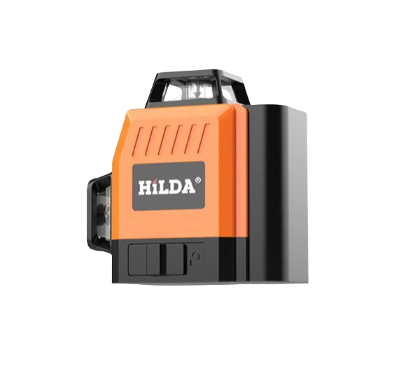 Уровень лазерный Hilda 3D 12 лучей зеленые линии (12292262)