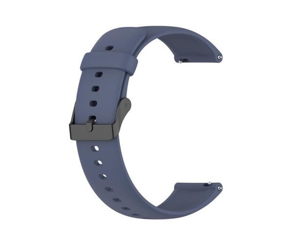 Ремешок Silicone для смарт-часов Realme Watch 2/Watch 2 Pro/Watch 3 Серый