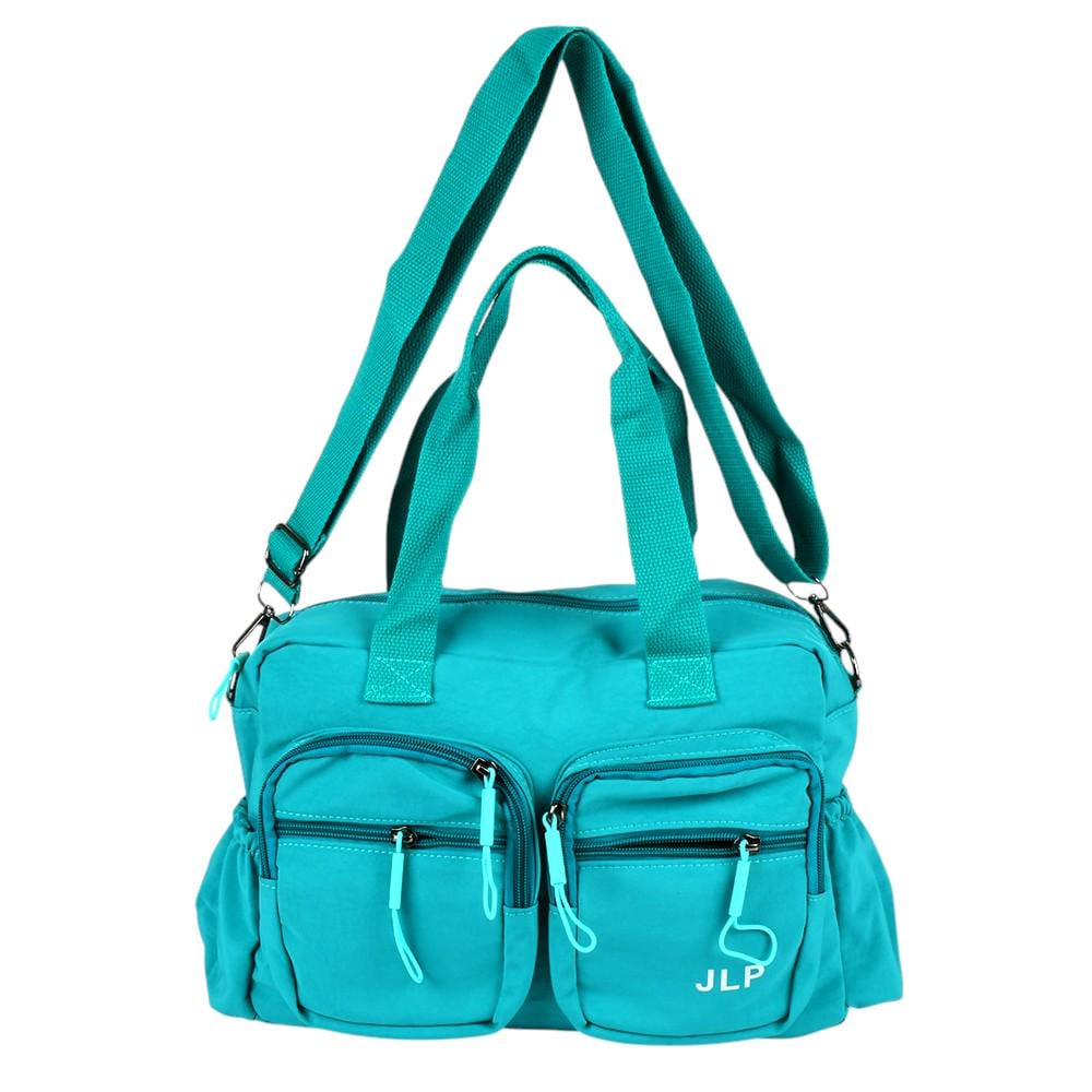 Дорожная сумка JLP R37038 водоотталкивающая 5 отделений 32х21 см Бирюзовый (R37038)