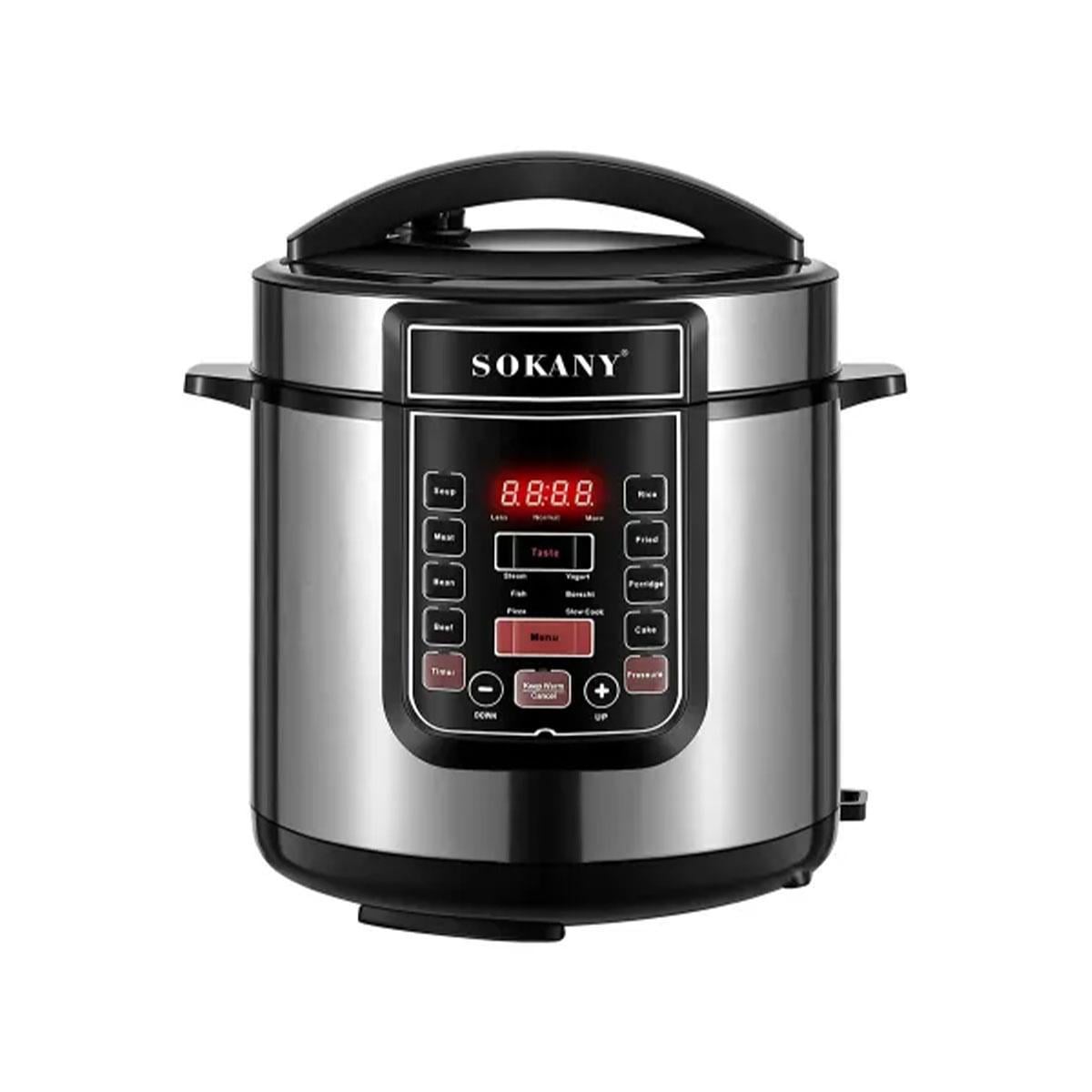 Мультиварка Sokany SK-07053 антипригарна чаша/механічне керування та дисплей 7 л 1000 Вт