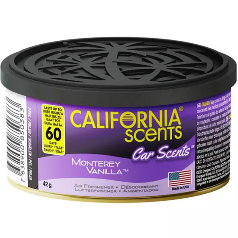 Ароматизатор автомобільний у баночці California Scents Monterey Vanilla - фото 1
