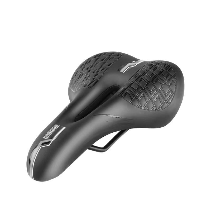 Седло Lietu Rainproof PU с вентиляционным отверстием 26х17 см Черный (1057-grey)
