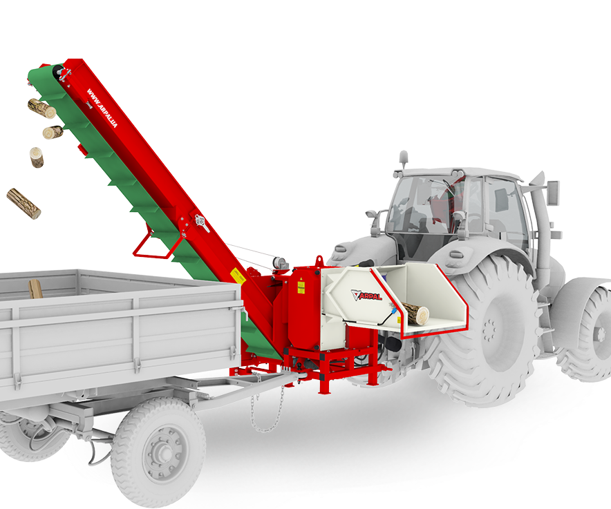 Подрібнювач гілок Arpal на шматки дров до трактора (АМ-200ТР-К) Подрібнювач гілок Arpal на шматки дров до трактора (АМ-200ТР-К)