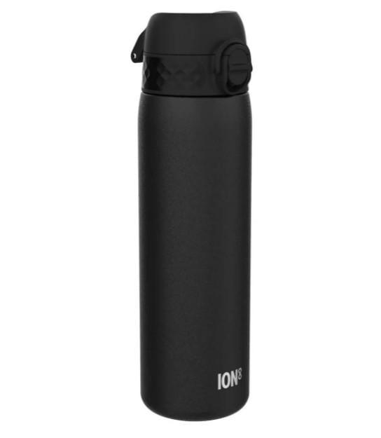 Бутылка для воды металлическая ION8 Stainless Steel 600 мл Black (I8SS600BLK)