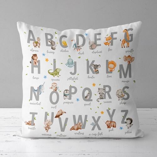 Подушка декоративная Presentville Soft Alphabet 45x45 см (45PST_22S001)