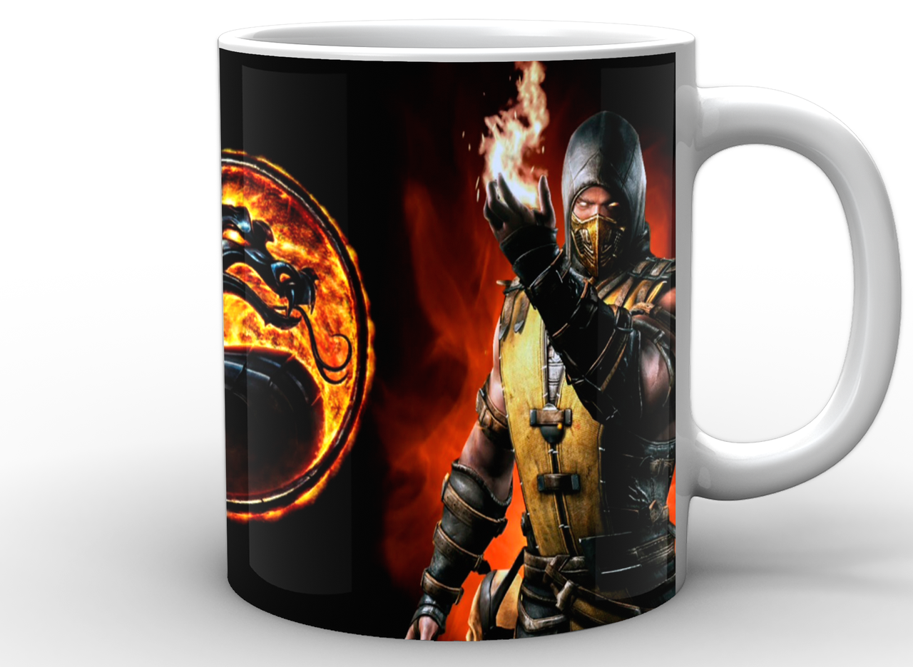 Чашка Gee! Mortal Kombat Мортал Комбат Дракон MK.02.01 Чашка Gee! Mortal Kombat Мортал Комбат Дракон MK.02.01
